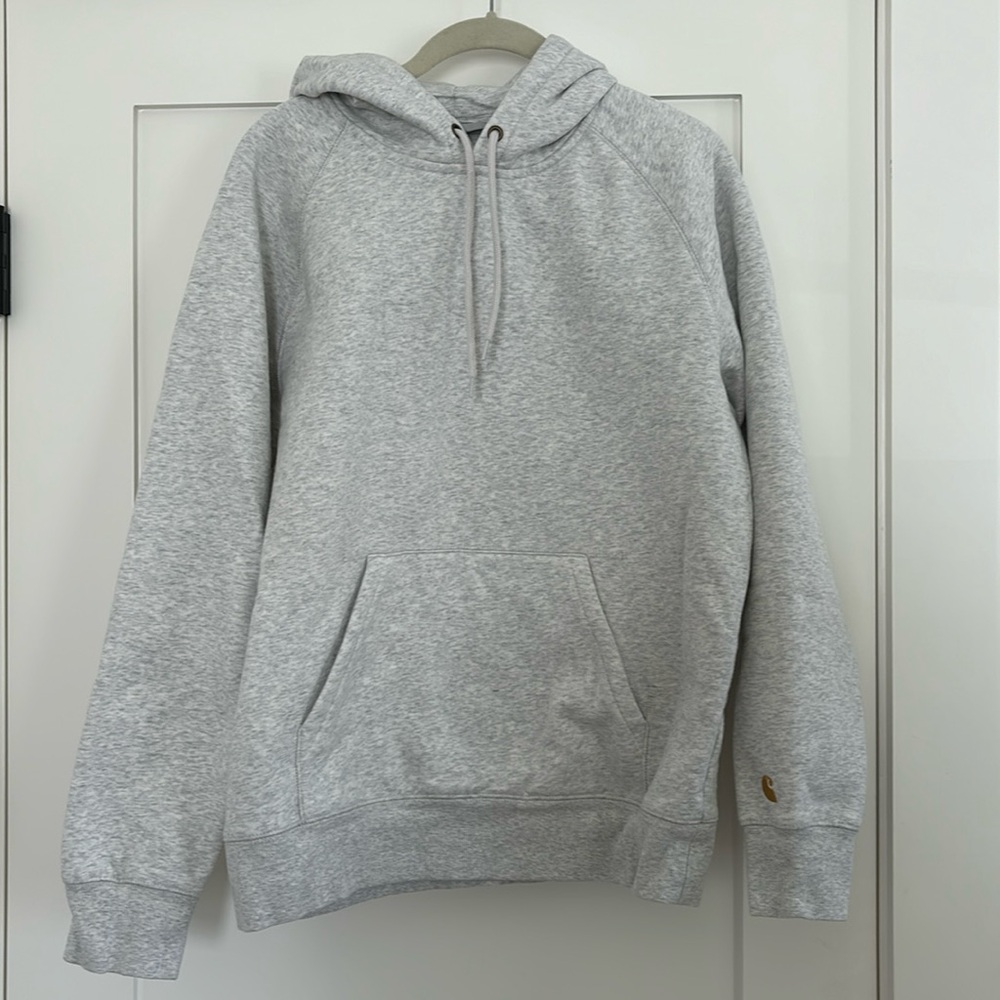 Carhartt gray hoodie sweatshirt LIKE NEW size medium